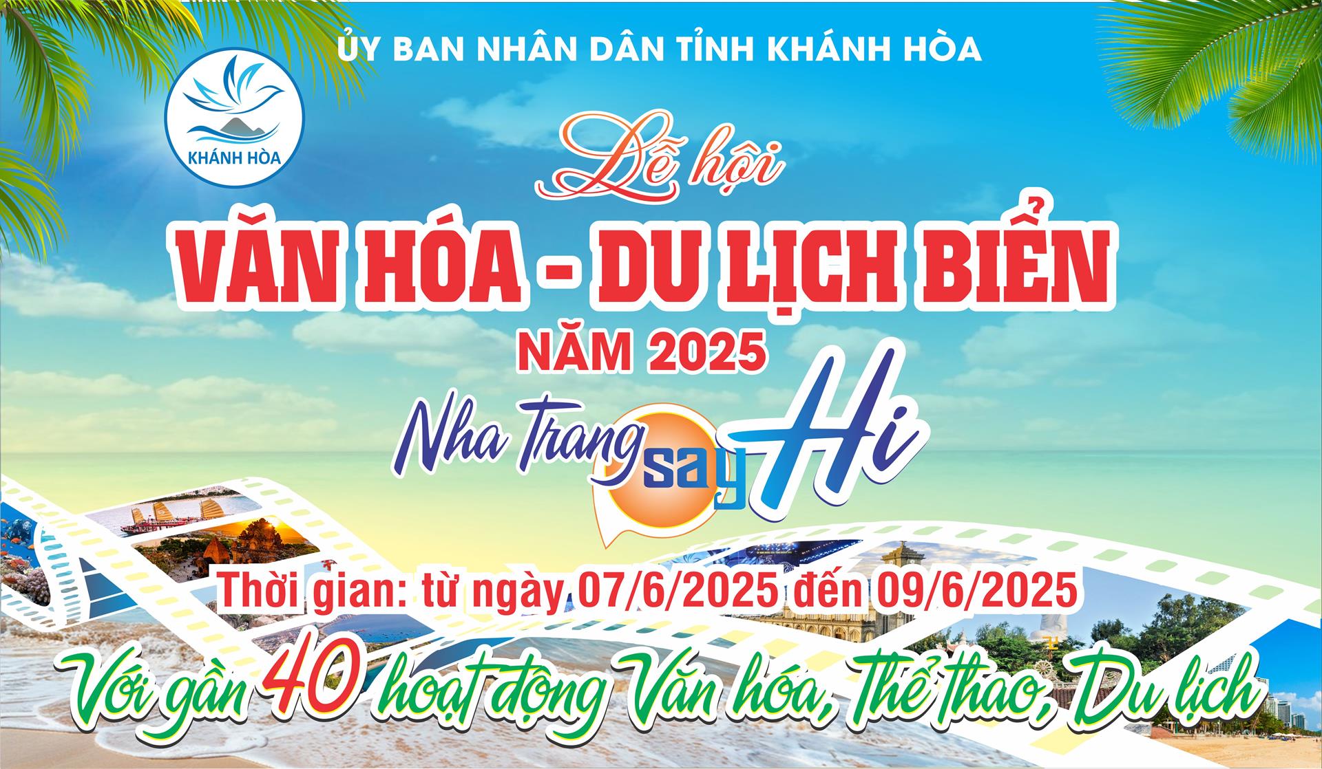 Lễ hội Văn hóa - Du lịch biển năm 2025 